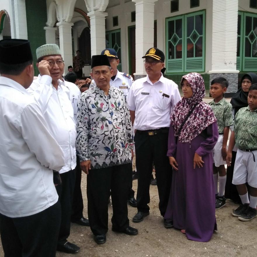 Kunjungan Bupati Tuban di Madin Masjid Sunan Kalijogo dan MI Al Iman Desa Bader